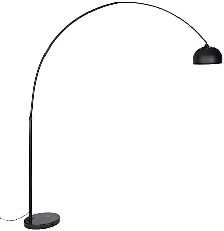 Qazqa xxl - Lampadaire - 1 lumière - H 2350 mm - Noir - Moderne - éclairage intérieur - Salon I Chambre – 60 W