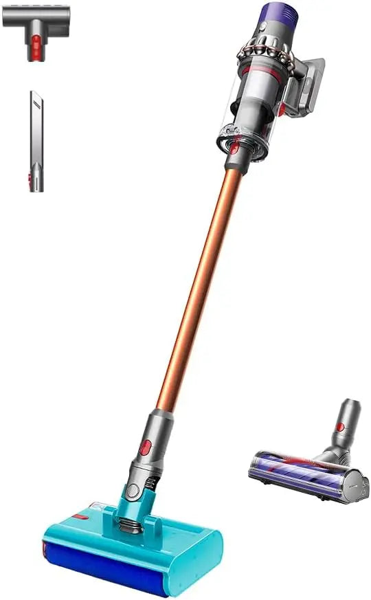 Dyson Cyclone V10 Submarine aspirateur Balai Sec et Humide – gris/bleu
