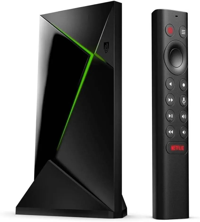 Lecteur Multimédia et de Streaming NVIDIA SHIELD Android téléviseur Pro – 16 Go, noir/gris