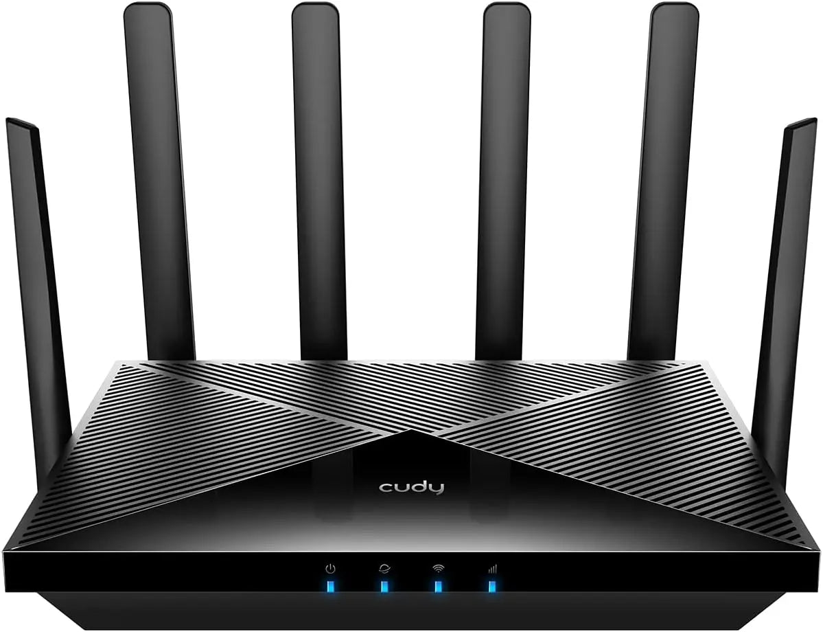Cudy 5G NR AX3000 Wi-FI 6 Routeur équipement réseau – gris/noir