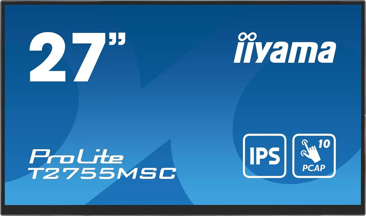 Iiyama Prolite T2755MSC-B1 écran Plat de PC 68,6 cm 27' 1920 x 1080 Pixels haute définition LED Écran