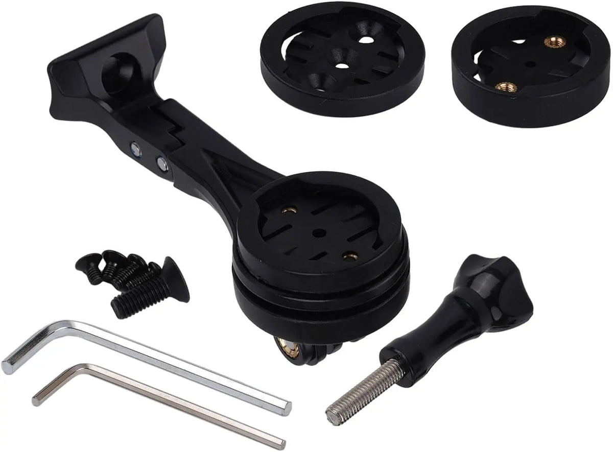 Support pour ordinateur de vélo Garmin pour Bryton pour œil de chat – noir