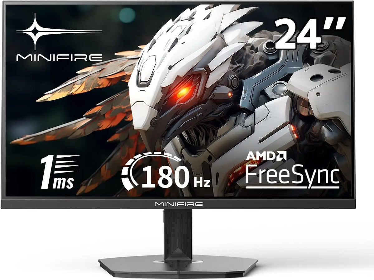Minifire Écran pour le jeu 24 Pouces – MFG24F4L, 180 Hz, noir