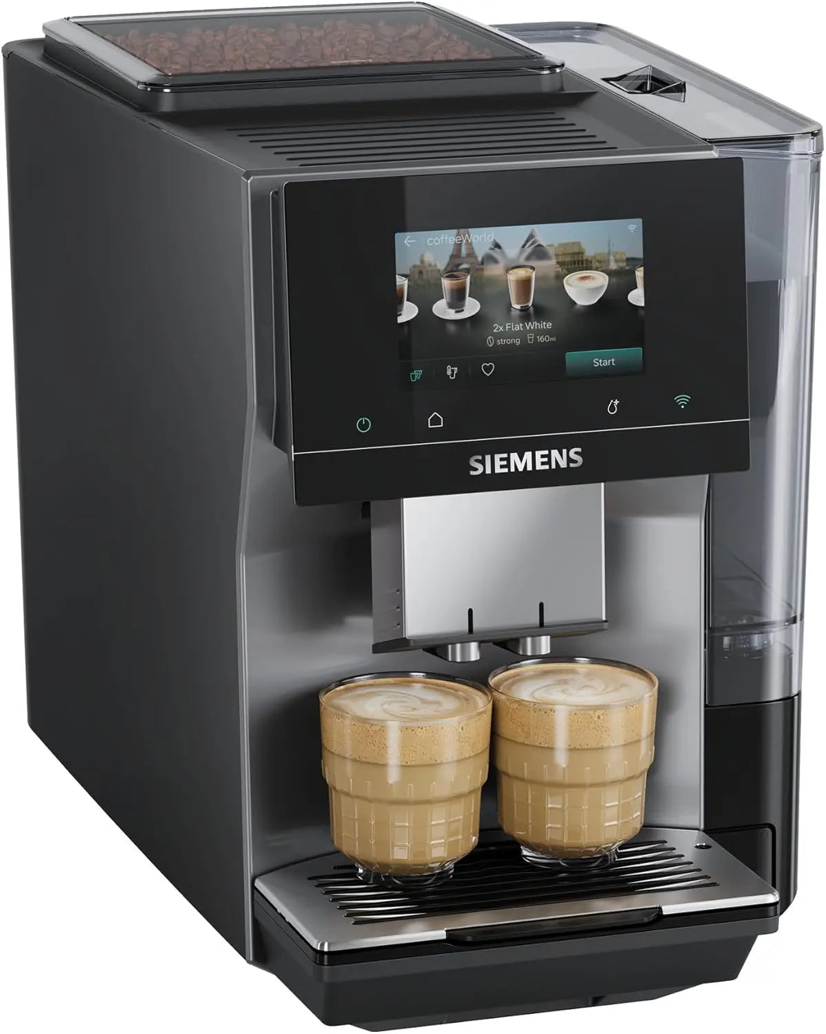SIEMENS TP725E01 EQ.700 iAroma - Machine à café automatique – gris/noir