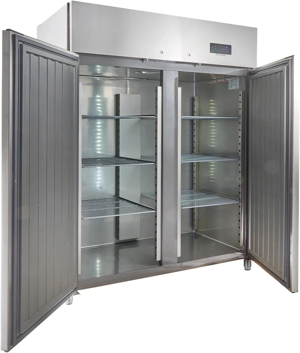 GastroHero Réfrigérateur ECO 1300 GN 2/1 Monobloc – gris