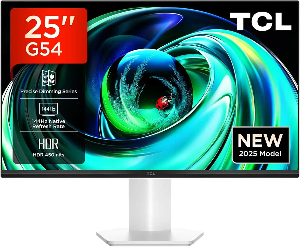 TCL 25G54 Moniteur de Jeu Mini-LED 25″ écran – DCI-P3, 144 Hz, bleu
